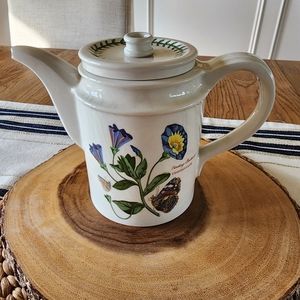 Vtg Portmeirion Botanic Garden Coffee Pot/Teapot English Floral